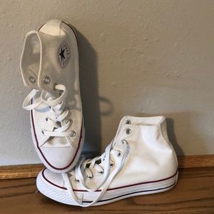 White high top converse